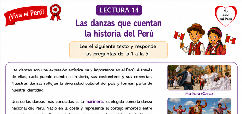 Las danzas que cuentan la historia del Perú